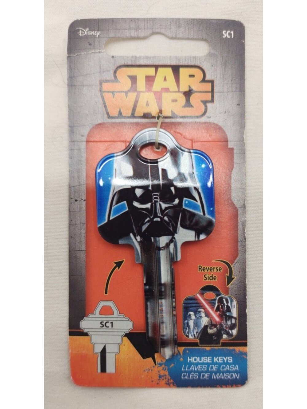 Disney Star Wars Darth Vader SC1 House Key Sealed Howard Keys